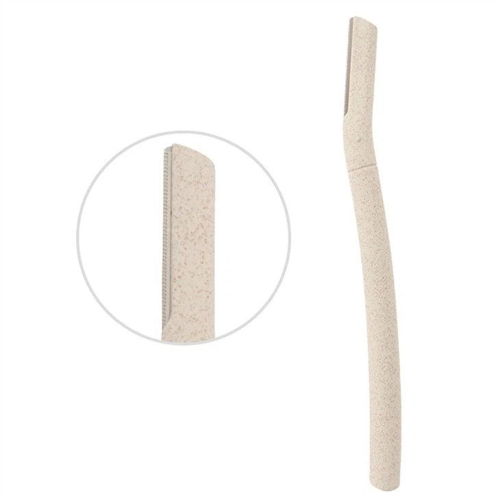 Biodegradable Wheat Straw Eyebrow Razor