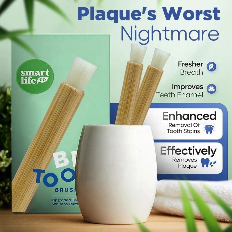 miswak toothbrush in bamboo